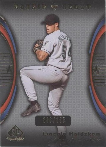 2004 SP Game Used Patch - Lincoln Holdzkom #109