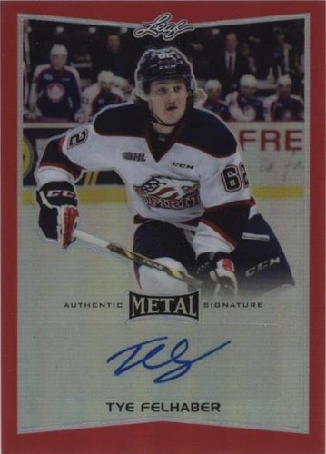 2015-16 Leaf Metal - Tye Felhaber #BA-TF1