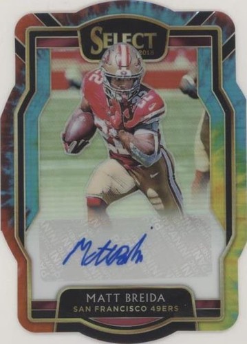 2018 Panini Select Matt Breida #SP-MB