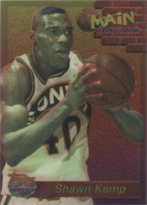 Topps Finest 1993-94 - Shawn Kemp #25