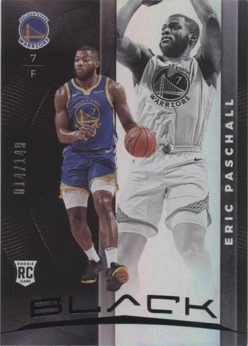 2019-20 Panini Black - Eric Paschall #73