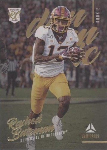 2021 Panini Luminance Rashod Bateman #DR-13