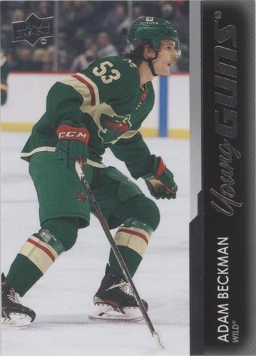 2021-22 Upper Deck Extended Series - Adam Beckman #733