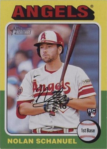 2024 Topps Heritage - Nolan Schanuel #389