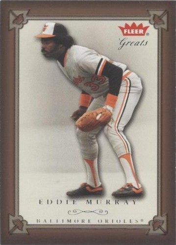 2004 Fleer Greats of the Game - Eddie Murray #52