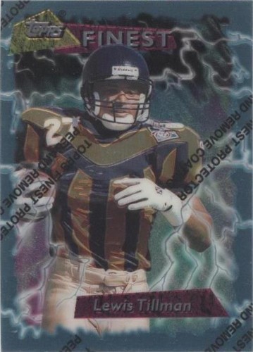 1995 Topps Finest Lewis Tillman #35