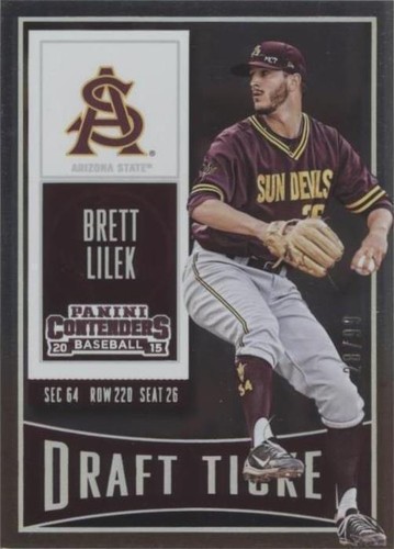 2015 Panini Contenders - Brett Lilek #23