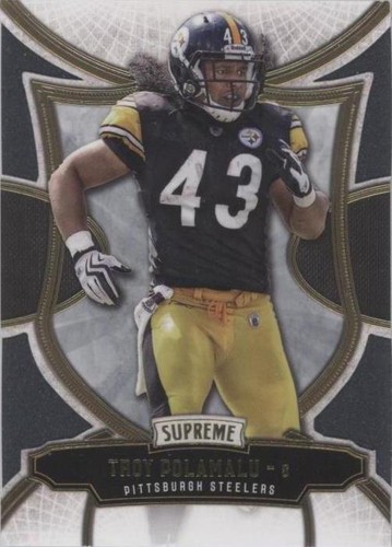 2015 Topps Supreme Troy Polamalu #54