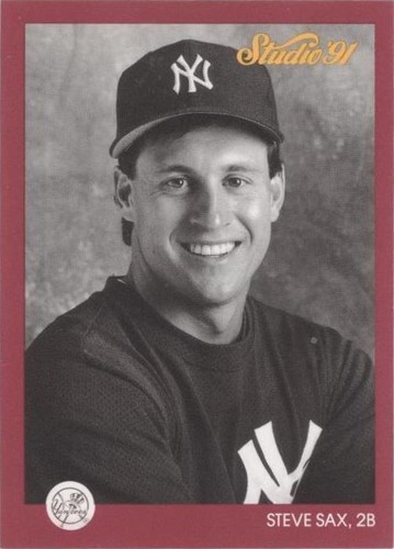 1991 Studio - Steve Sax #100