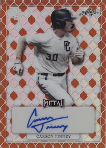 2022 Leaf Perfect Game National Showcase - Carson Tinney #MA-CT1