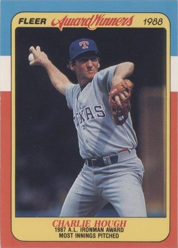 1988 Fleer Award Winners - Charlie Hough #20