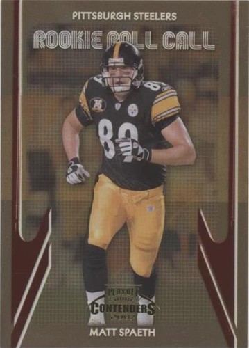2007 Playoff Contenders Matt Spaeth #RRC-22
