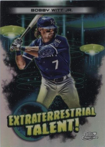 2023 Topps Cosmic Chrome - Bobby Witt Jr. #ET-3