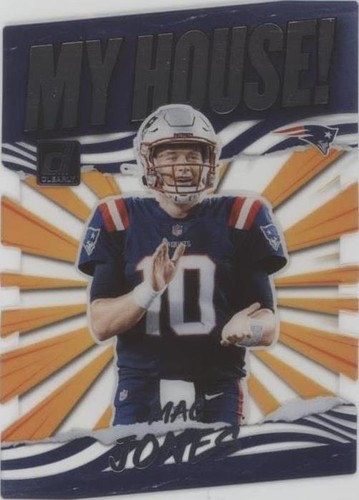 2021 Panini Clearly Donruss Mac Jones #CMH-MJ