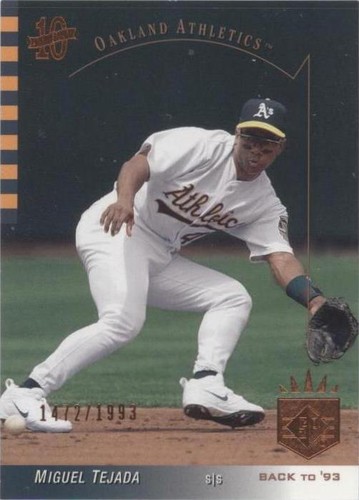 2003 SP Authentic - Miguel Tejada #143