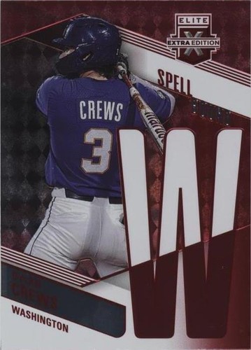 2023 Panini Elite Extra Edition - Dylan Crews #SP-10