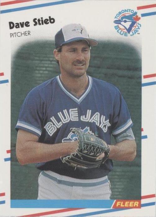 Fleer 1988 - Dave Stieb #123