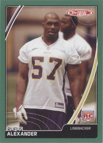 2007 Topps Total Rufus Alexander #524