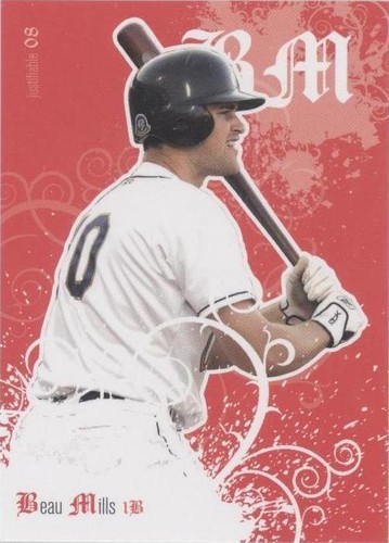 2008 Just Minors Justifiable - Beau Mills #JF-33