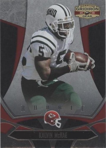 2008 Donruss Gridiron Gear Kalvin McRae #152