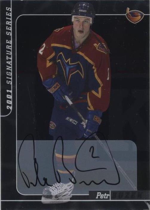 2000-01 In the Game Be A Player Signature Series - Petr Buzek #48
