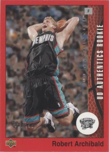 2002-03 Upper Deck UD Authentics - Robert Archibald #103