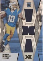 2020 Panini XR Justin Herbert #RTM-JH