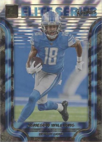 2022 Panini Donruss Jameson Williams #ESR-8