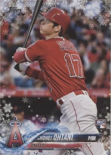 2018 Topps Holiday Metallic Snowflake Shohei Ohtani 大谷