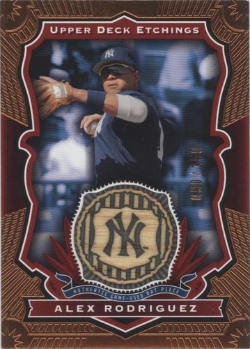 2004 Upper Deck Etchings - Alex Rodriguez #BE-AR
