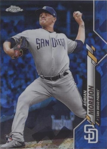 2020 Topps Chrome Sapphire Edition - Adrian Morejon #348