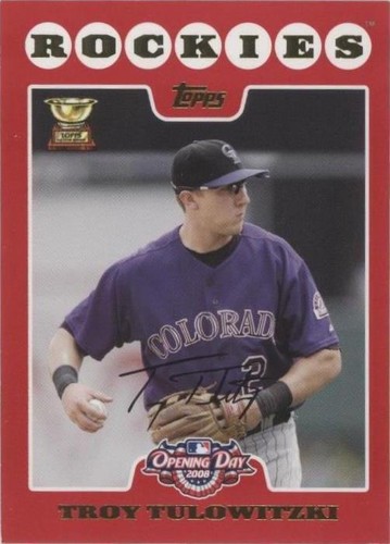 2008 Topps Opening Day - Troy Tulowitzki #194