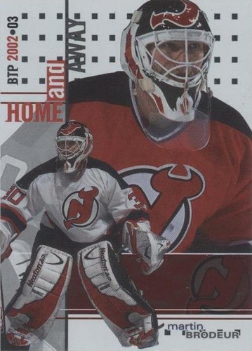 2002-03 In the Game Be A Player Between the Pipes - Martin Brodeur #138
