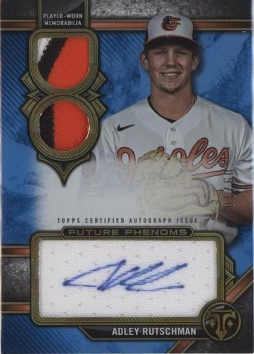 2024 Topps Triple Threads - Adley Rutschman #FPAR-AR