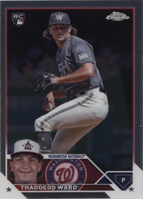 2023 Topps Chrome Update Series - Thad Ward #USC126
