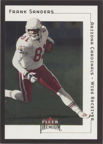 2001 Fleer Premium Frank Sanders #21