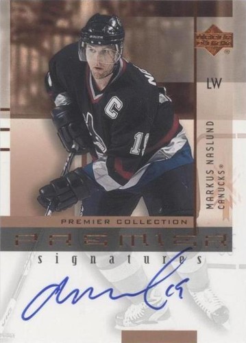 2001-02 Upper Deck Premier Collection - Markus Naslund #MN