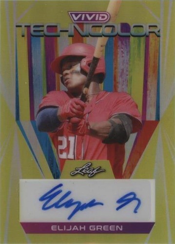 2022 Leaf Vivid - Elijah Green #T-EG1
