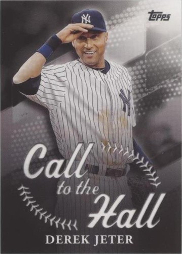 2025 Topps Series 1 - Derek Jeter #CTH-17 Call to the Hall - New