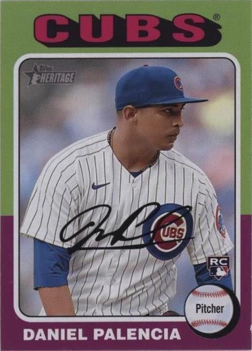 2024 Topps Heritage - Daniel Palencia #491