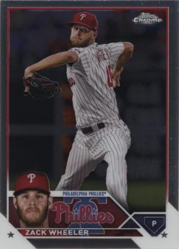 2023 Topps Chrome - Zack Wheeler #20