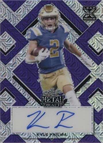 2022 Leaf Metal Draft Kyle Philips #BA-KP1