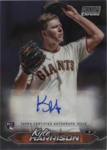 2024 Topps Stadium Club - Kyle Harrison #SCCA-KH