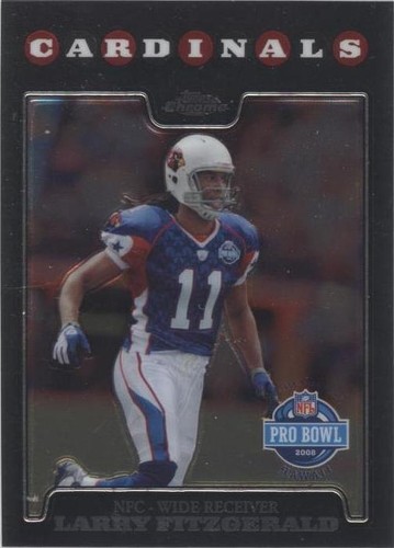 2008 Topps Chrome Larry Fitzgerald #TC136