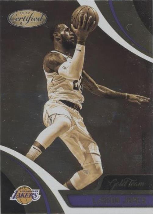 Certificado Panini 2018-19 - LeBron James #GT-20