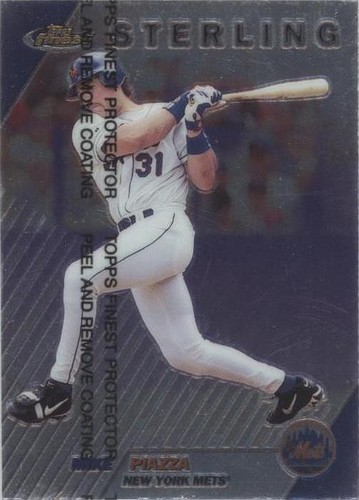 1999 Topps Finest - Mike Piazza #257