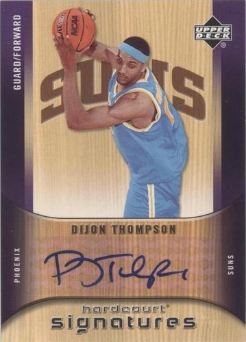 2005-06 Upper Deck Hardcourt - Dijon Thompson #HS-DT