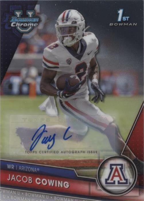 2023 Bowman University Chrome Jacob Cowing #46