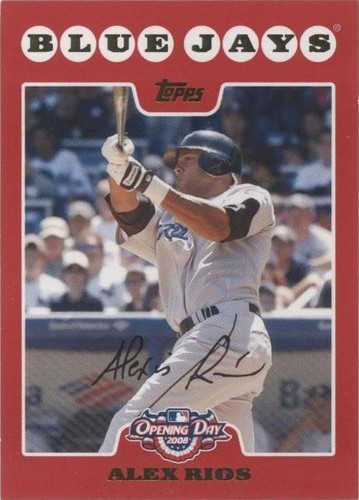 2008 Topps Opening Day - Alex Rios #37