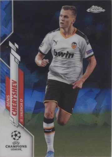 2019-20 Topps Chrome UCL Sapphire Edition Denis Cheryshev #72